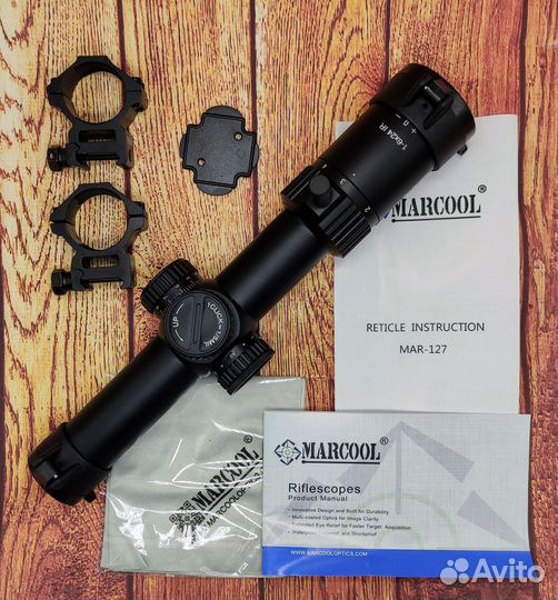 Оптический прицел Marcool stalker 1-6x24IR SFP