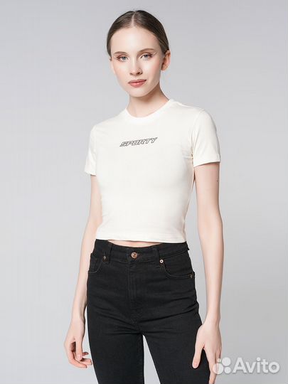 Укороченная футболка 