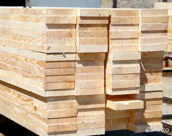 Доска обрезная строительная 50х100