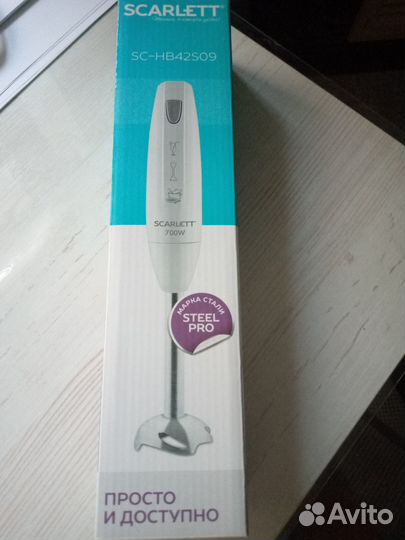 Блендер погружной новый