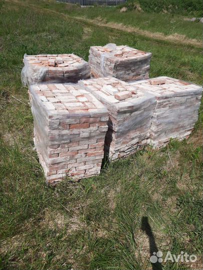 Немецкий красный кирпич бу