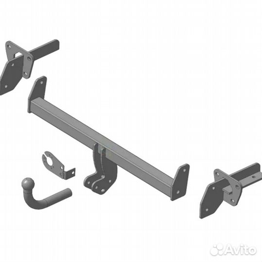 Фаркоп Subaru Outback твердое крепление шара