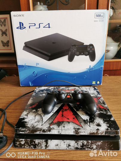 Sony Ps4 slim прошитая HEN 9.0 500 gb