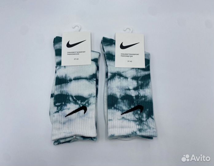 Носки Nike тай - дай хлопковые