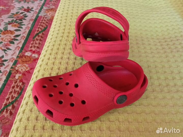 Сандалии crocs детские c6 оригинал и с9