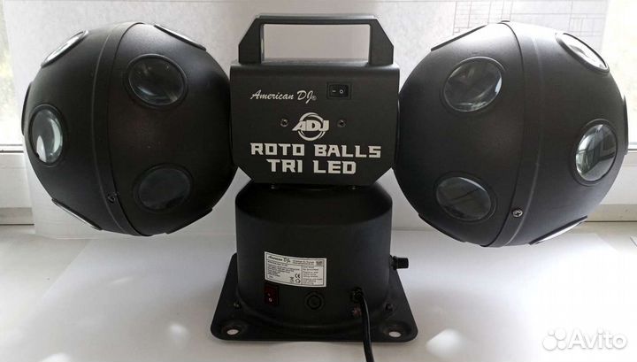 Светомузыка Roto Balls Tri LED