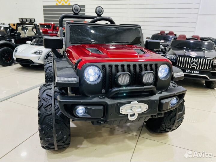 Детский электромобиль Jeep Rubicon HC8988A-2 4WD