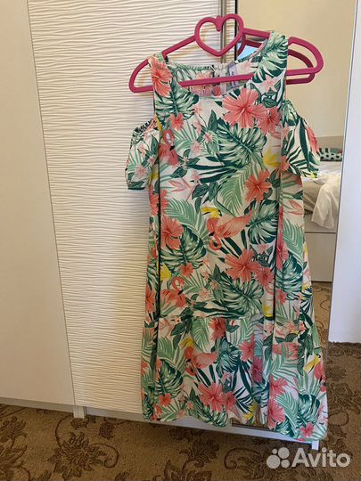 Летнее платье play today 164 см рост новое