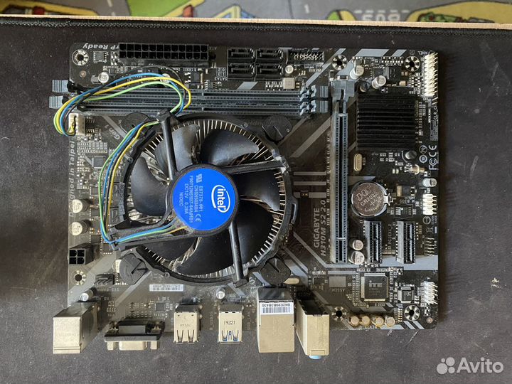 Плата gigabyte H310M S2 2.0+Pentium G5420