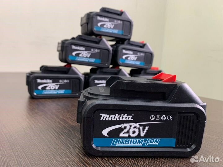 Аккумуляторы Makita 18-20В, 10 банок, новые