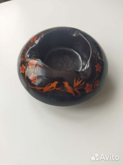 Пепельница СССР деревянная