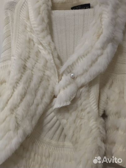 Кардиган женский вязаный бу