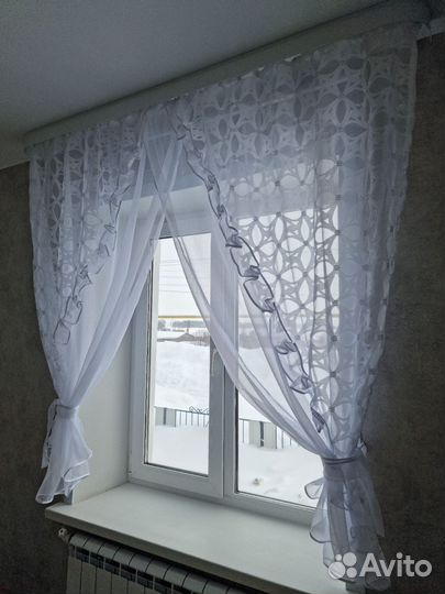 Тюль для кухни