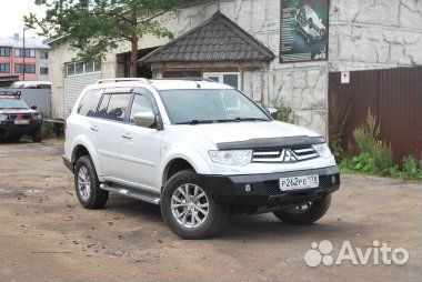 Силовой бампер передний Mitsubishi Pajero Sport II