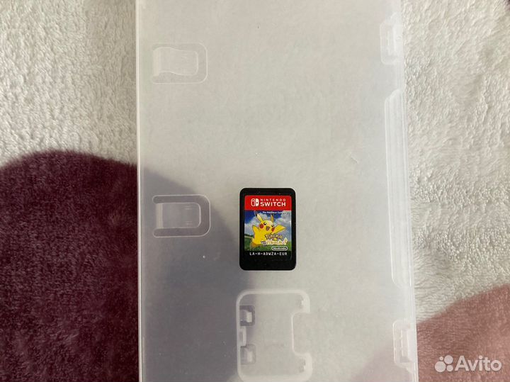 Игра Pokemon let’s go Pikachu для Nintendo Switch