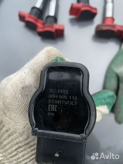 Катушка зажигания audi volkswagen