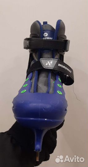 Коньки 34/37 раздвижные детские