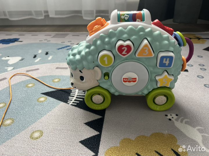 Музыкальная игрушка Fisher Price ёжик