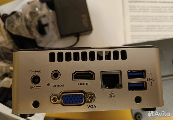 Intel NUC неттоп IRu 111 N3050 1.6/4Gb/SSD/Win10