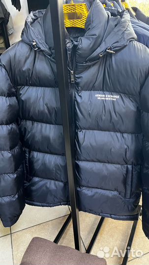 Armani exchange пуховик