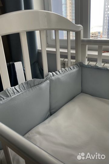 Комплект постельного белья в детскую кроватку