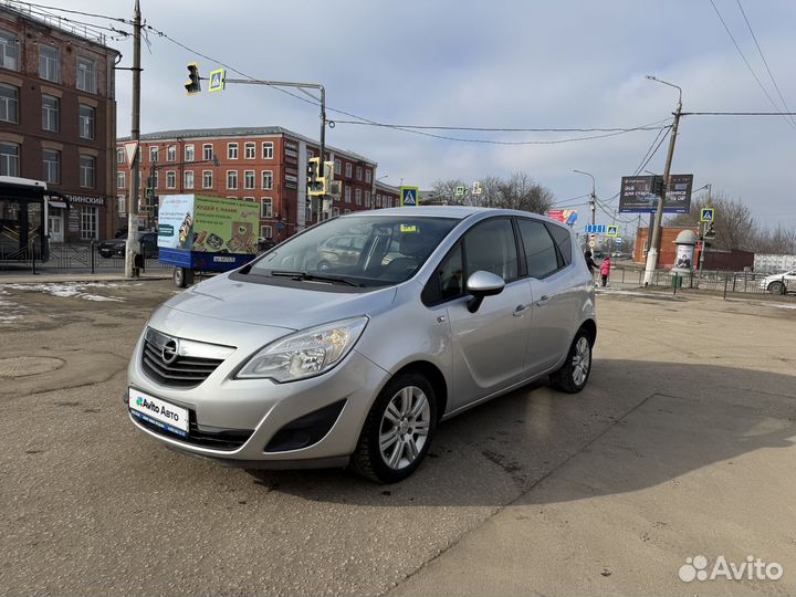 Opel Meriva 1.4 МТ, 2011, 200 636 км