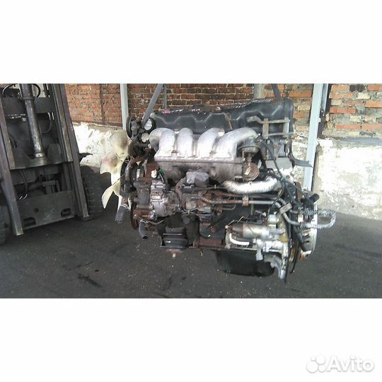 Двигатель двс с навесным mitsubishi canter fe51с 4