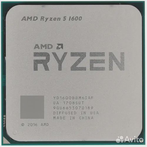 Процессор amd ryzen 5 1600