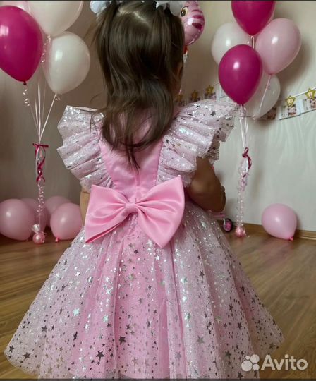 Платье для девочки 80-86