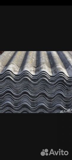 Шифер 7 волновой, Б/У