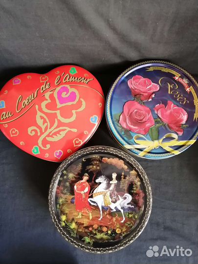 Жестяные банки для сыпучих продуктов СССР