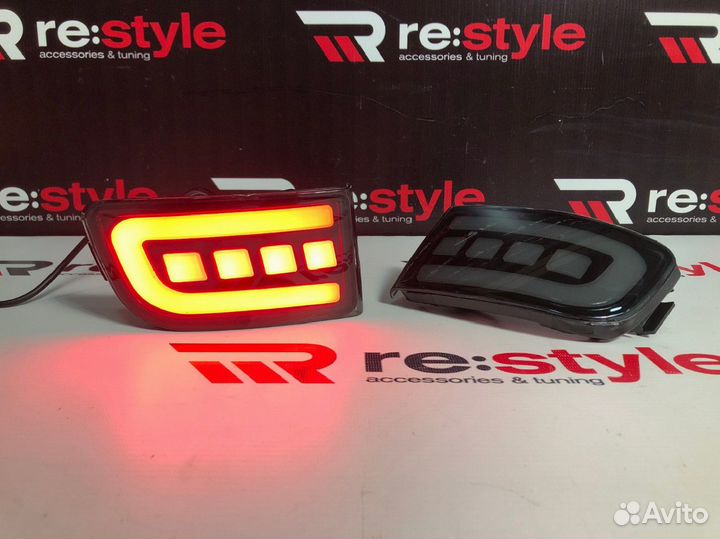 Катафоты Toyota Land Cruiser Prado 120 Led N2519