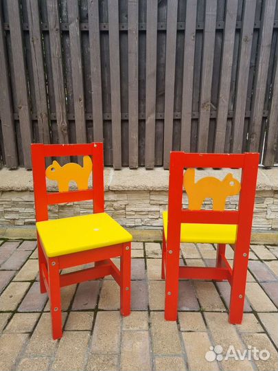 Стульчик Детский деревянный