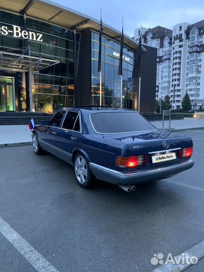 Mercedes-Benz S-класс 3.0 AT, 1988, 239 000 км