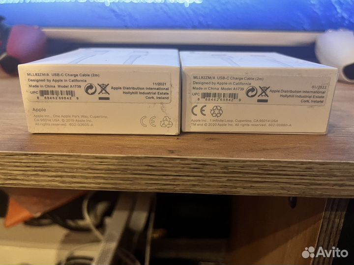 Кабель Apple USB-C Charge Cable A1739