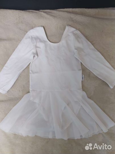 Купальник гимнастический с юбкой