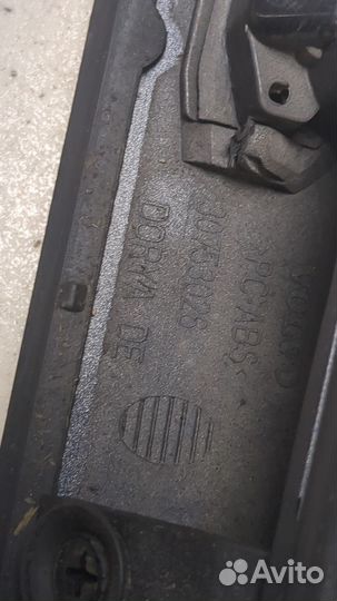 Подсветка номера Volvo V50, 2008