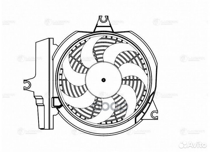 Вентилятор системы кондиционирования lfac0826