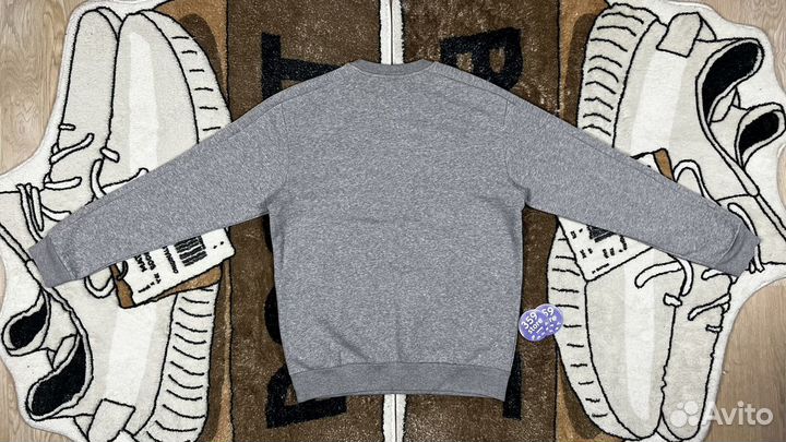 Свитшот Adidas Оригинал Sport Grey