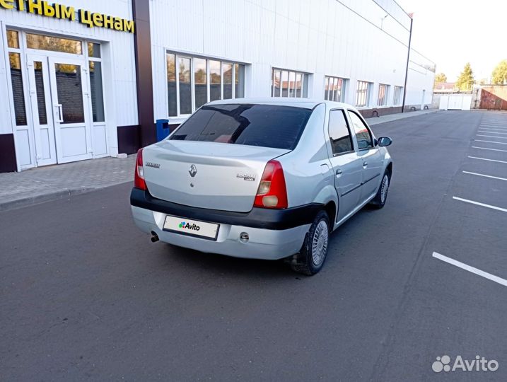 Renault Logan 1.4 МТ, 2005, 289 000 км