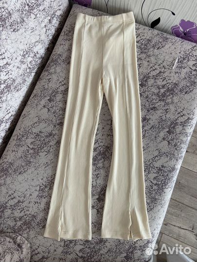 Брюки теплые домашние лосины