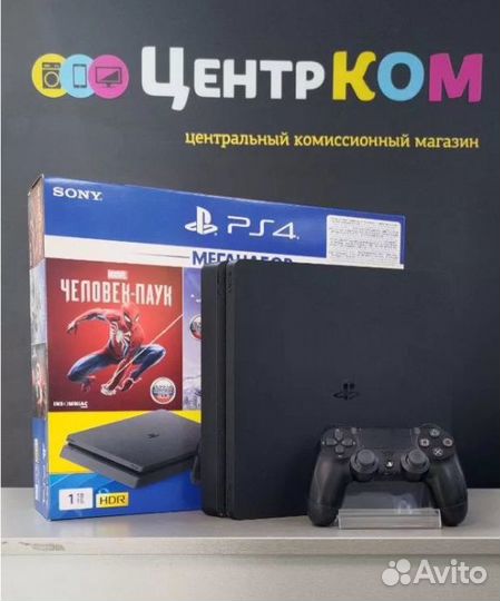 Игровая приставка PS4 Slim 1Tb
