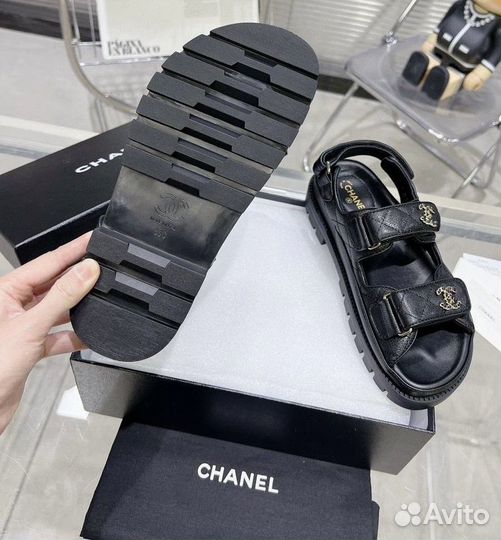 Сандалии Chanel