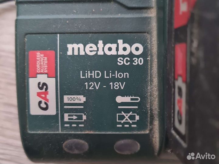 Аккумулятор для шуруповерта metabo