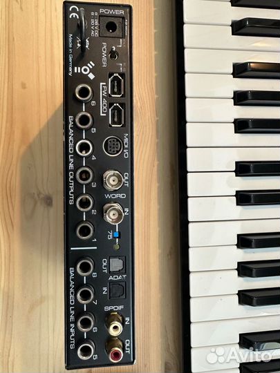 Rme fireface 400 аудио карта интерфейс