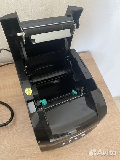 Термопринтер xprinter 365b с этикетками