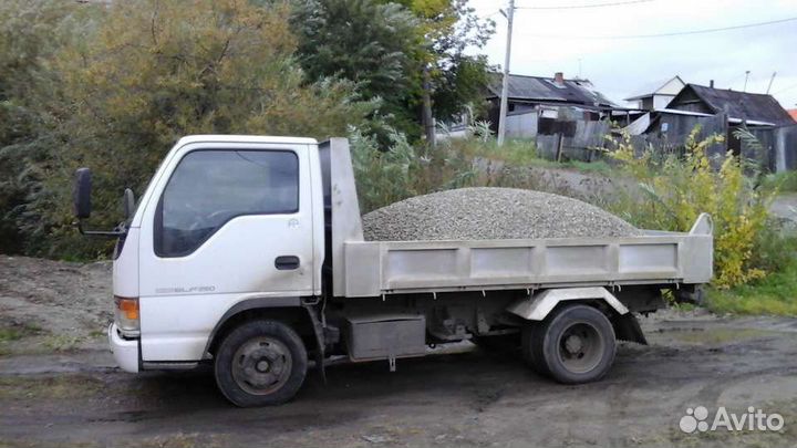 Песок гравий щебень пгс