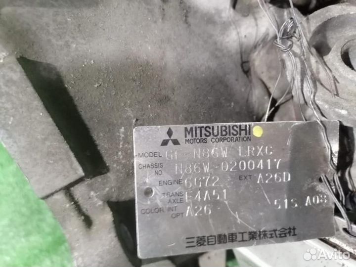 АКПП mitsubishi chariot grandis N86W 6G72 5737