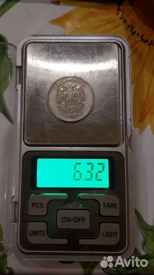 Монета 2012г. с мельхиоровым покрытием