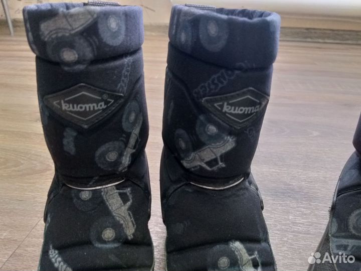 Сапоги зимние на мальчиков двойню(28 и 29 размер)